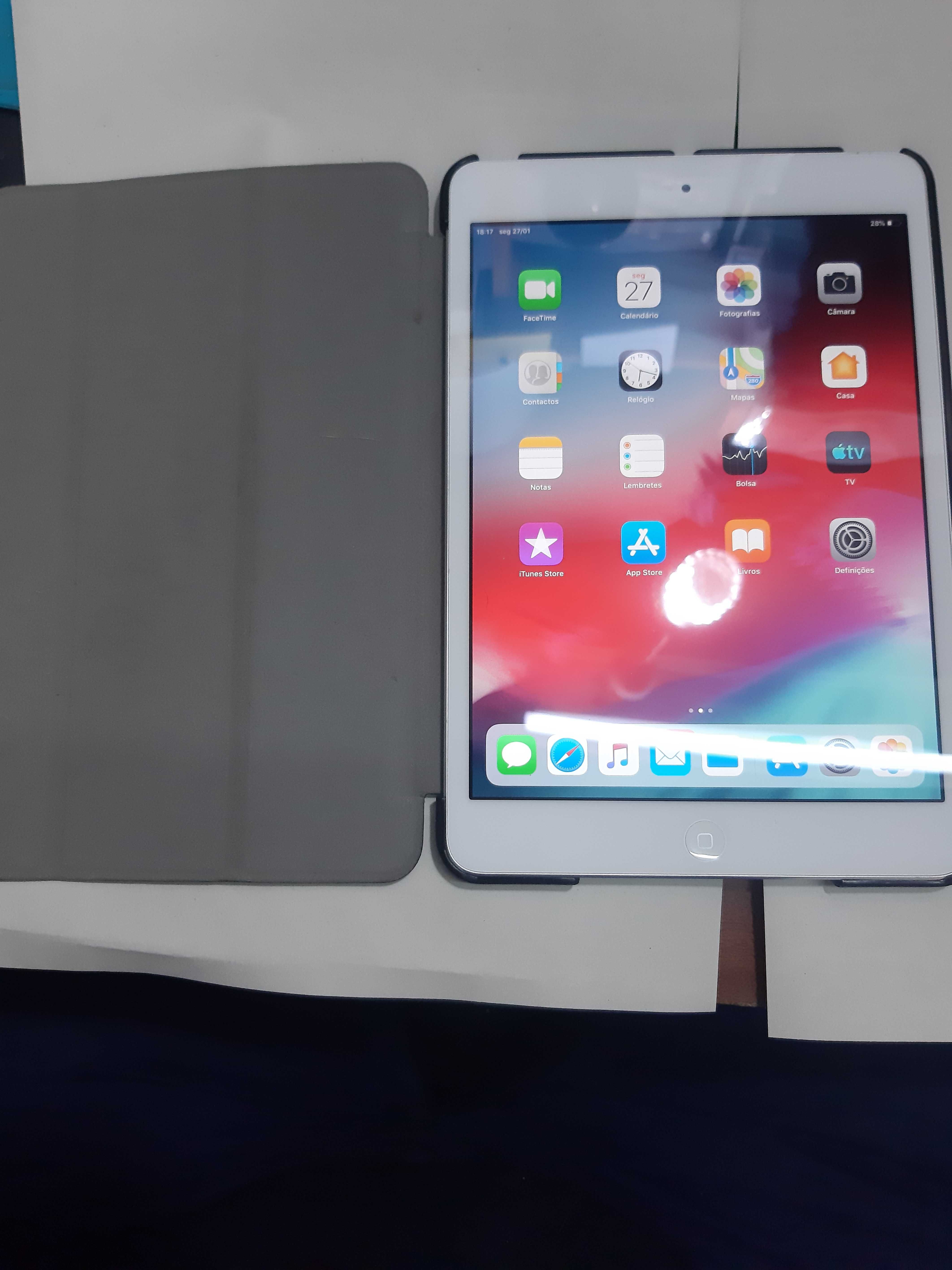 Ipad mini 2 branco/cinza 16gb