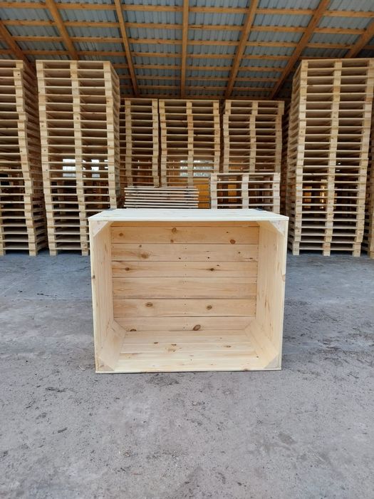 Skrzyniopalety drewniane