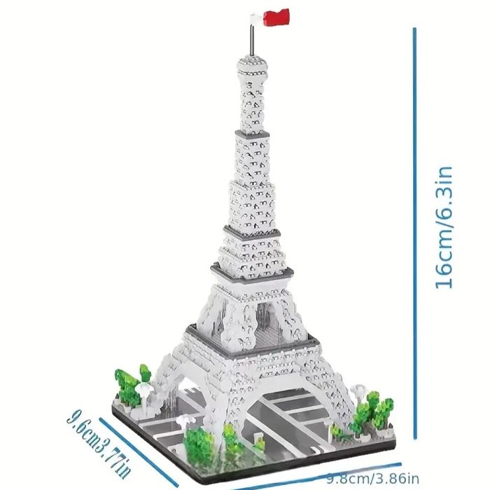 Набір(lego)(лего)для збирання Ейфелевої вежі, Эйфелева башня подарунок
