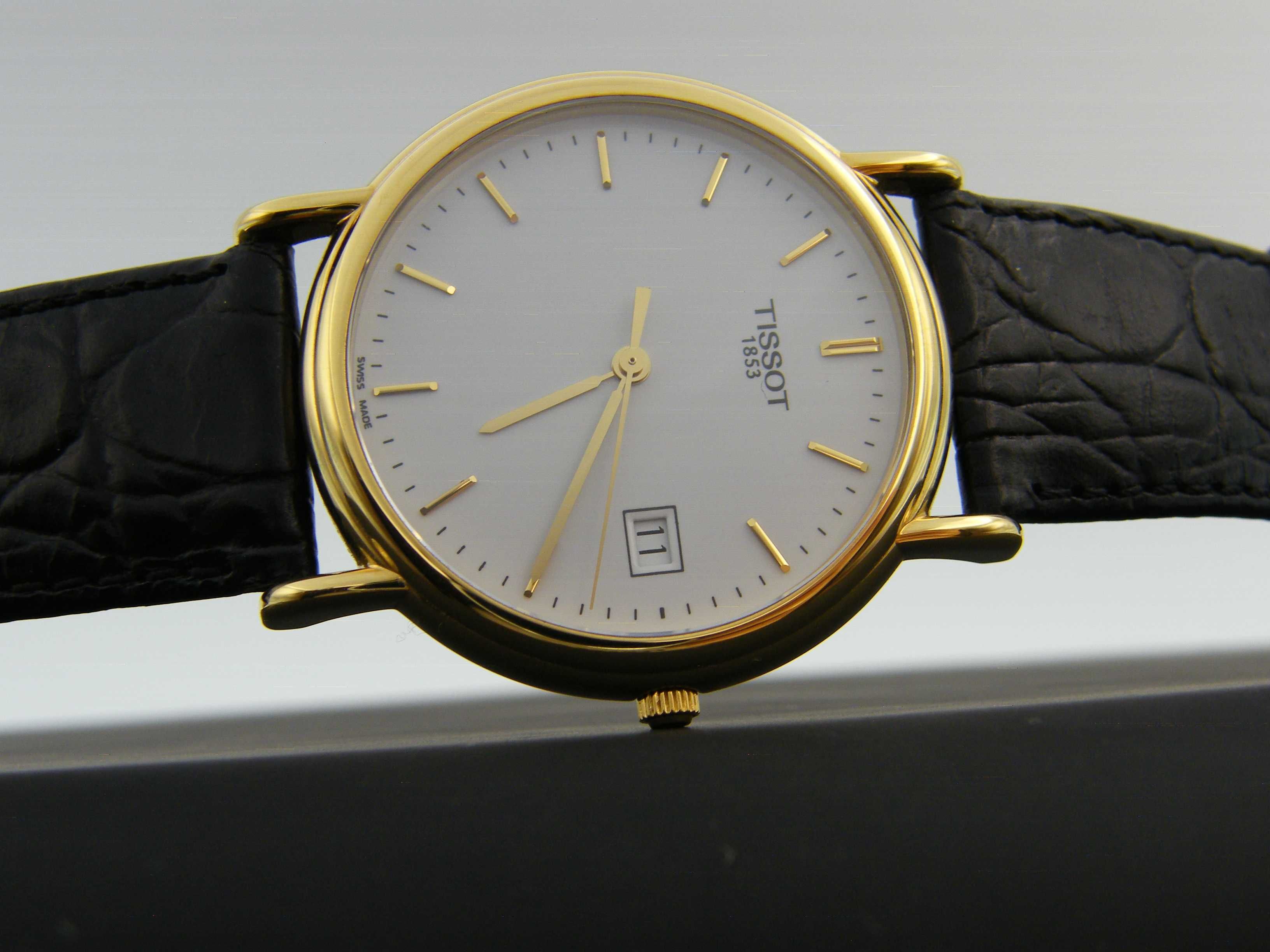 Tissot Gold Collection w 18k Złocie w Pełnym Komplecie
