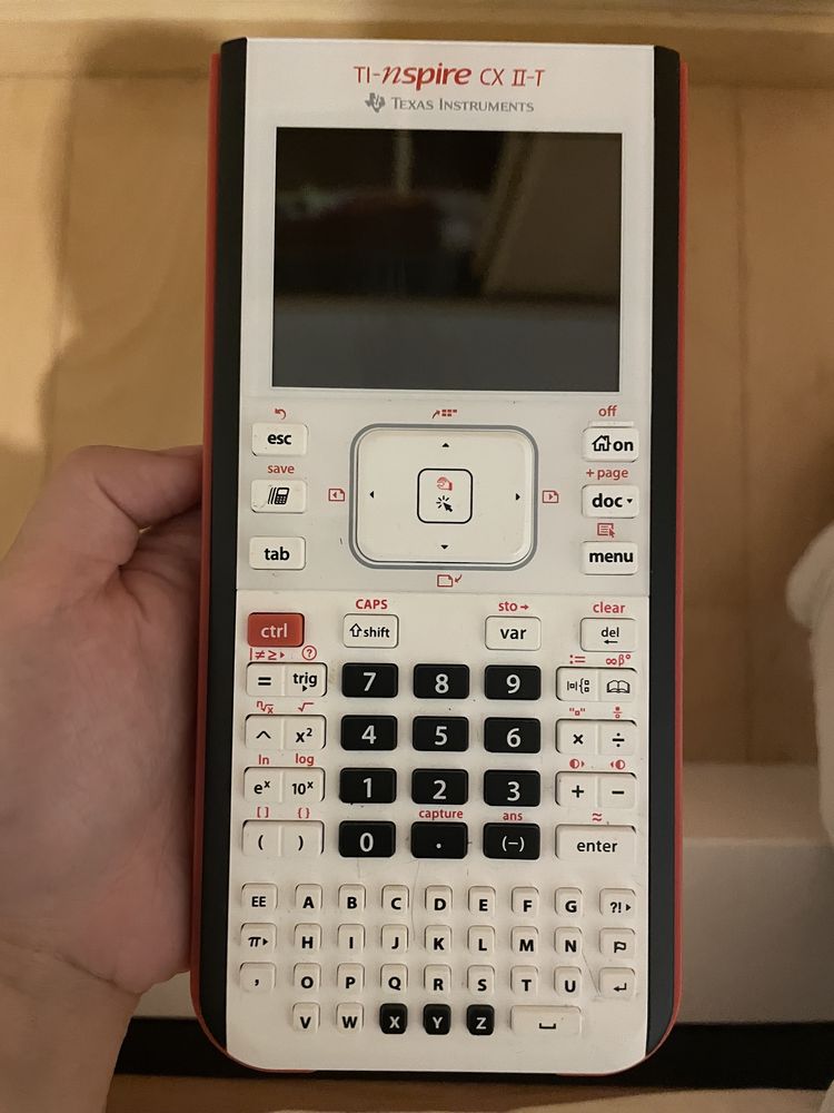Calculadora gráfica, TEXAS TI-nspire CX II-T