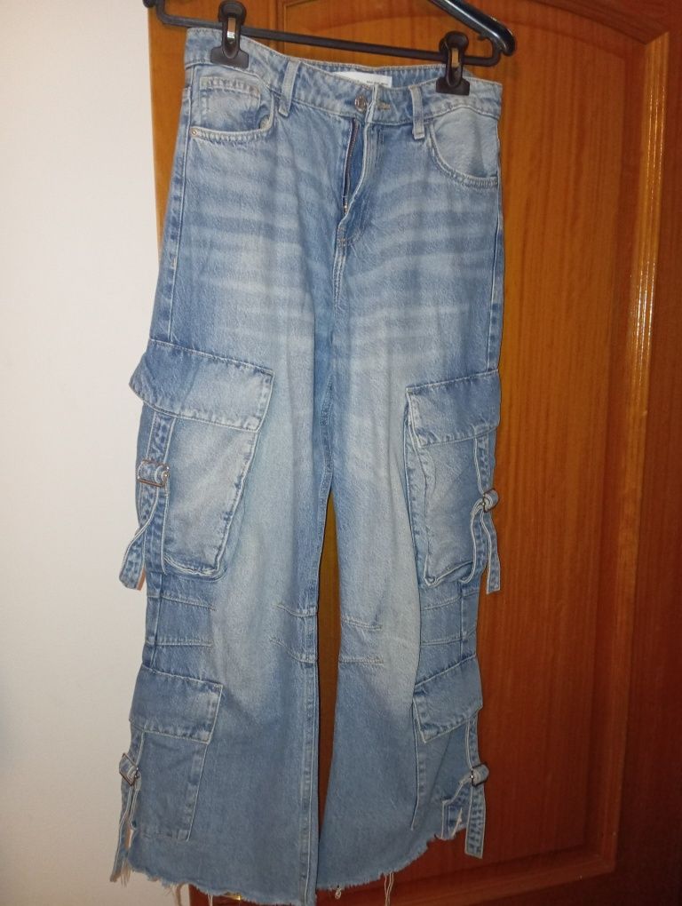 Calças ganga Bershka NR 34