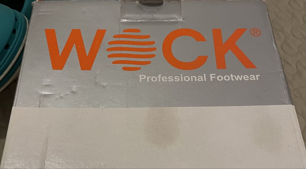 Wock Clog 41/42 Socas Hospitalares 06 Branco/Verde