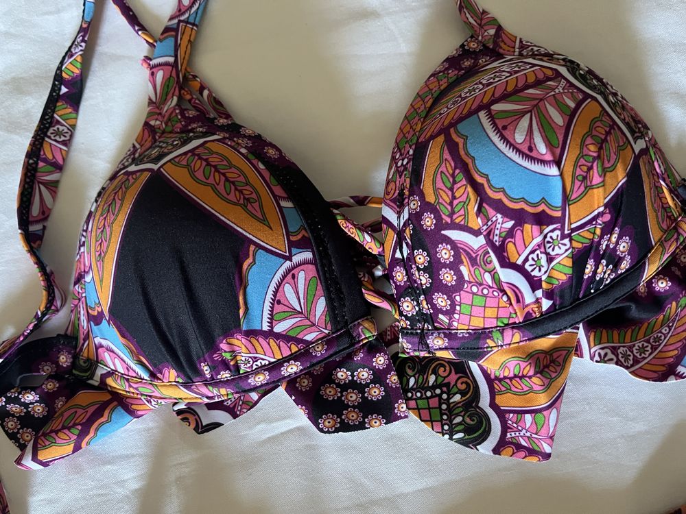 Conjunto de biquini estampado