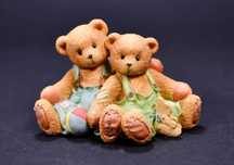 Figurka # Cherished Teddies (Enesco) - Travis And Trucker - 127973