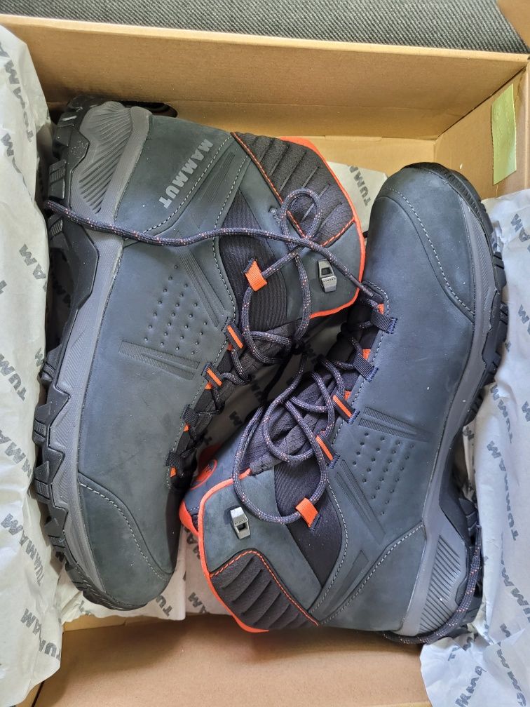 Buty Mammut Mercury IV Mid GTX Men Black Hot Red 46