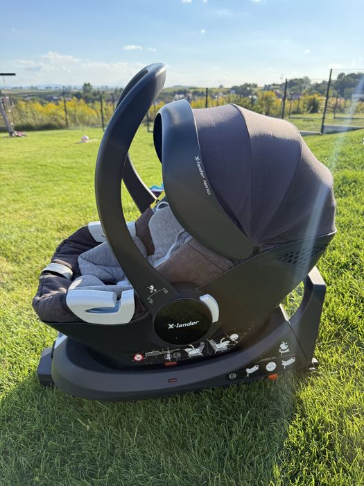 Fotelik samochodowy X Lander X Car Isofix + adaptery