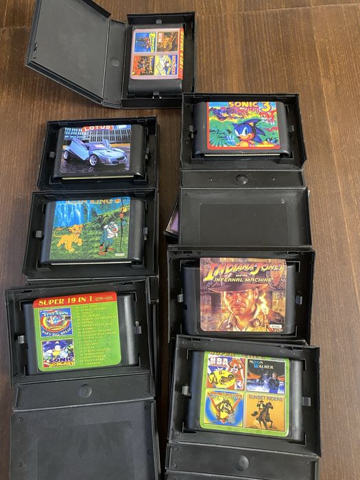 Картриджі SEGA MD перевірені. Цвна за усі