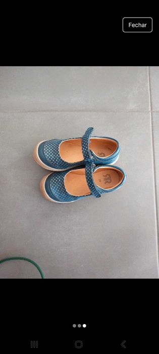 Sapato menina azul escuro T29