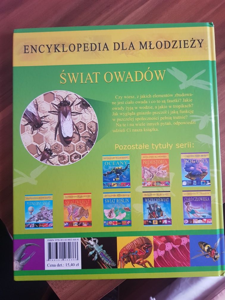 Świat owadów Encyklopedia dla młodzieży wyd. IBIS