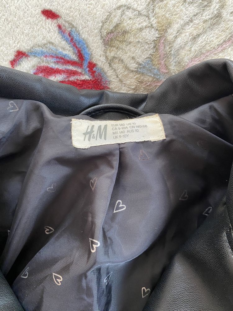 Куртка косуха для дівчинки H&M на зріст 140 см
