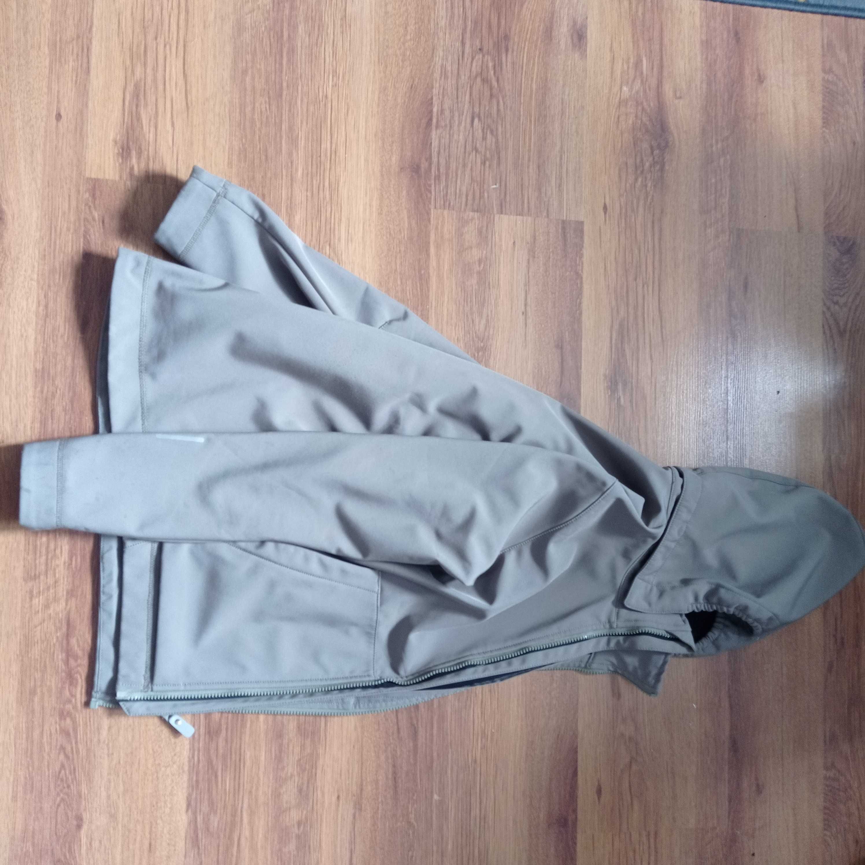 Kurtka softshell REIMA Koivula zielony Greyish green - rozm. 164 cm