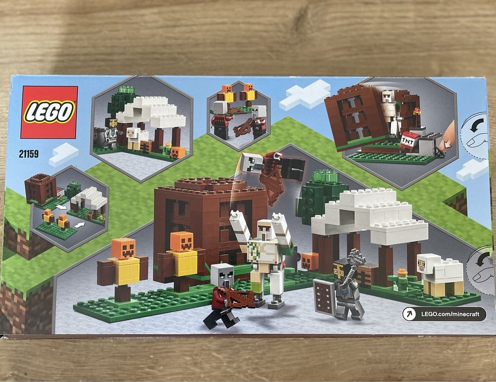 Lego 21159 Minecraft - Kryjówka rozbójników nowe