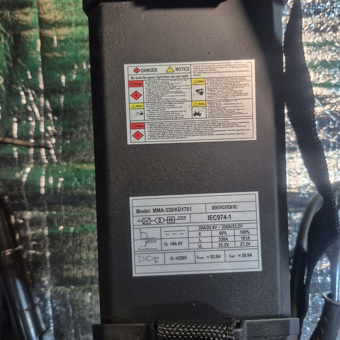 Spawarka Kraft&Dele od 20-330A