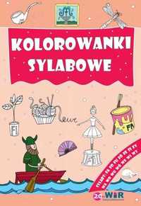 Kolorowanki sylabowe. Sylaby ze spółgłoskami W i F Praca zbiorowa