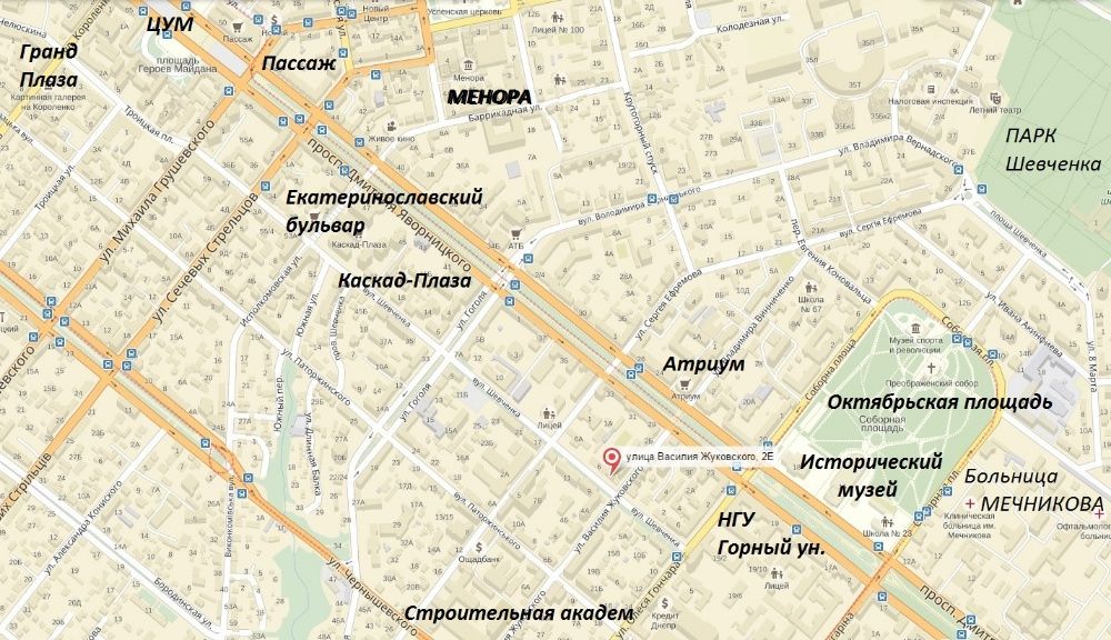 1к Центр Нагорка Больница Мечникова Днепр Квартира Посуточно 1200грн