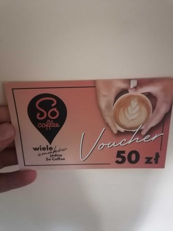 Voucher do SO Coffee 4 x 50zl