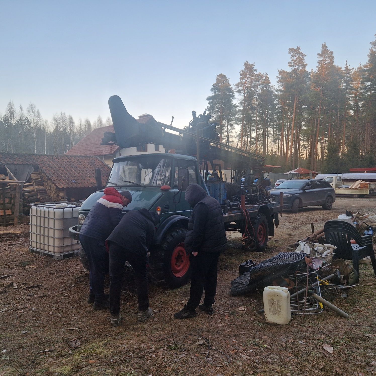 Wiercenie studni glebinowych