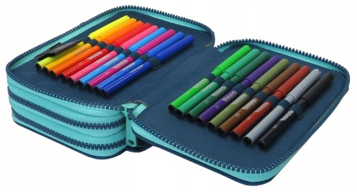 Piórnik Trzykomorowy Wyposażenie Coolpack Jumper 3