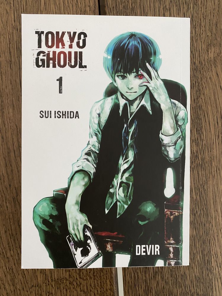 Tokyo Ghoul - volumes 1, 2 e 3 (BD Manga)