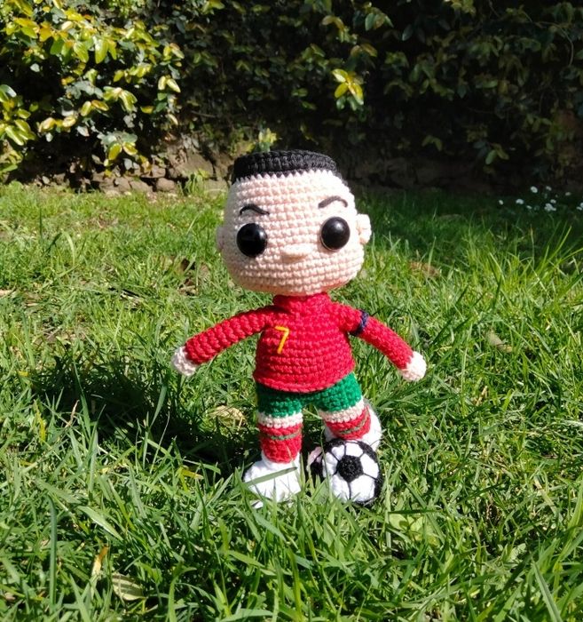 CR7 articulado - Amigurumi
