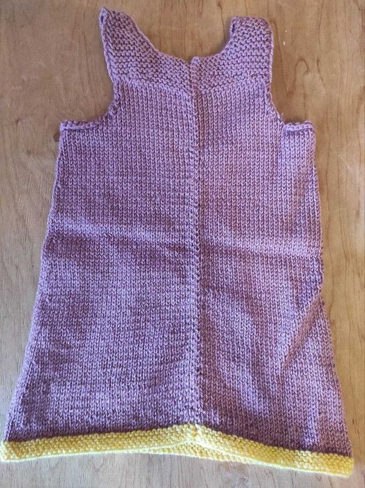 Дитячя сукня рожева акрил 100%