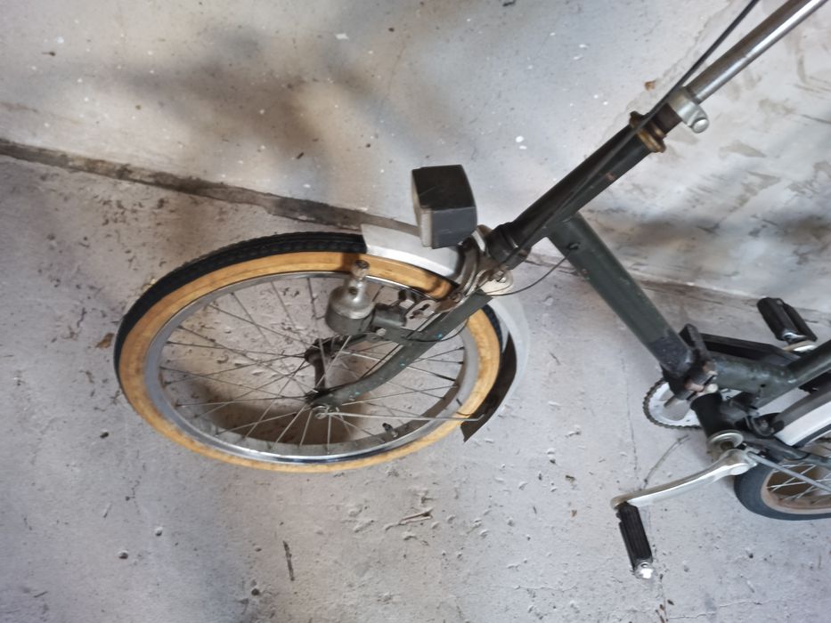 Rower składak z czasów PRL