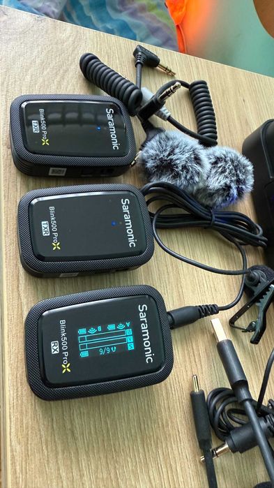 Mikrofony Bezprzewodowe Saramonic Blink 500 ProX B2R Stan idealny