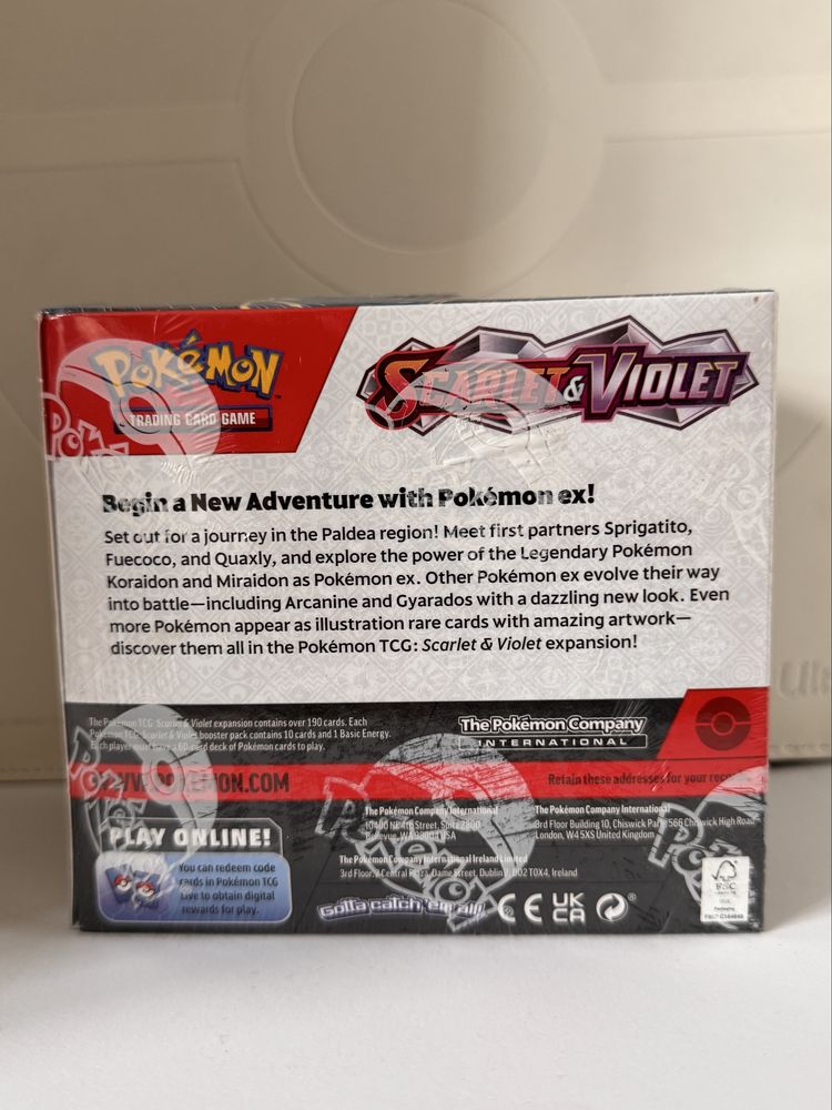 Pokemon TCG: Scarlet & Violet Booster Box