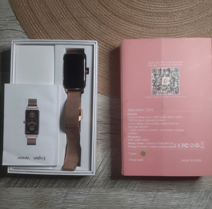 Умные часы ZDK ZX19 женские золотые