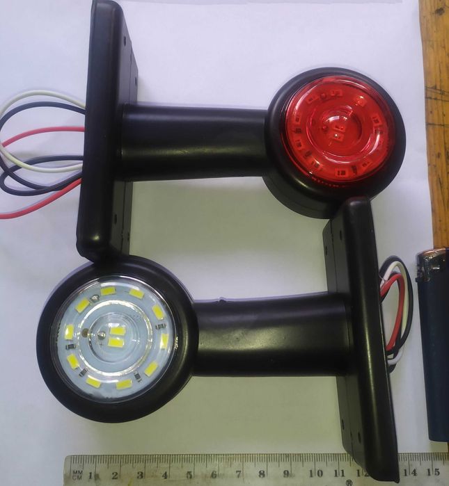 Габаритні вогні лед гнучкі роги заноса нові 1шт.