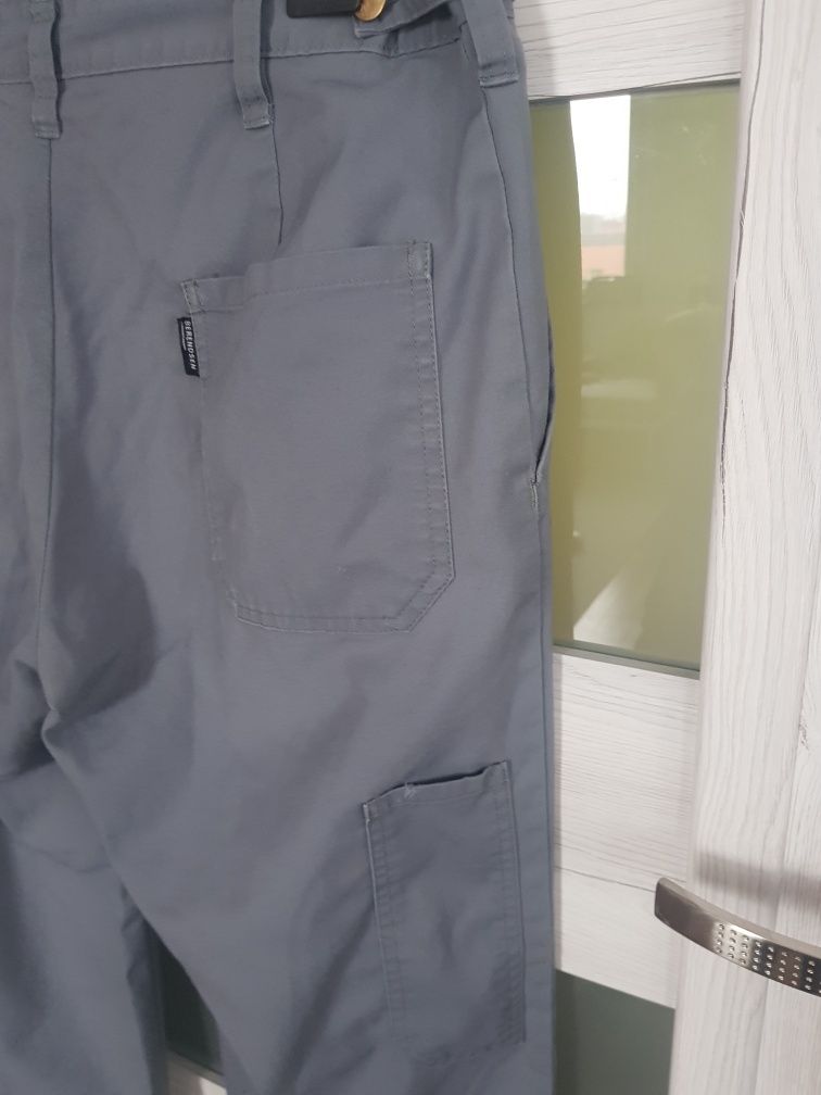 Spodnie robocze r.L/XL szare męskie berendend 2 pary za 30