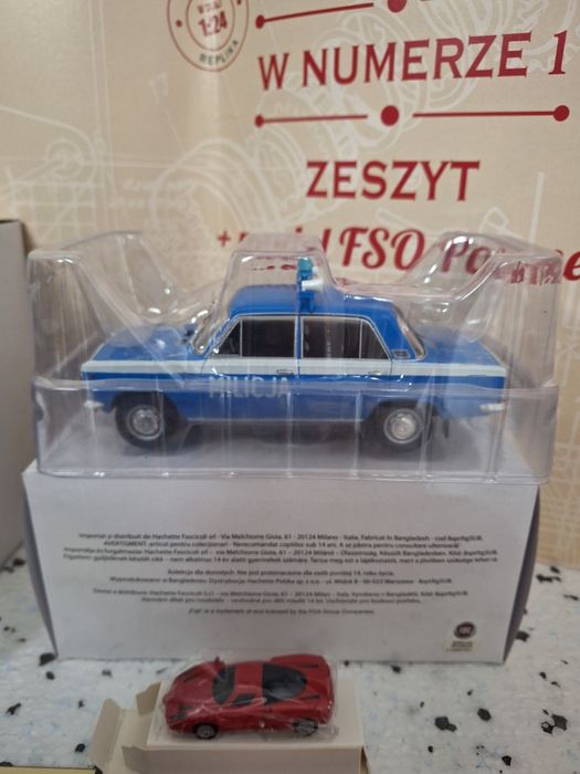 Dodatki PREMIUM Fiat 125P Milicja Kultowe Samochody PRL