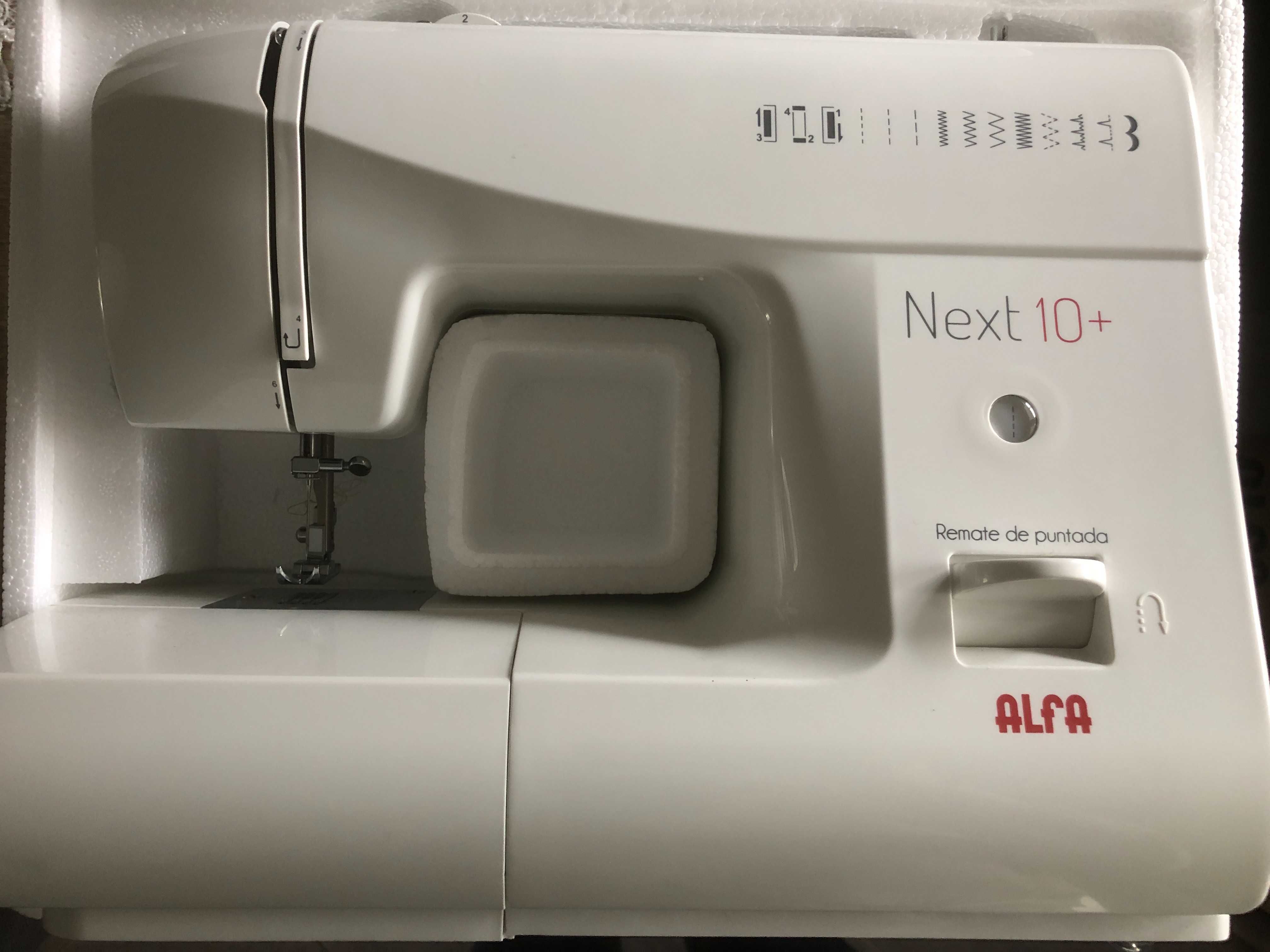 Máquina de Costura ALFA Next 10+ (12 pontos)