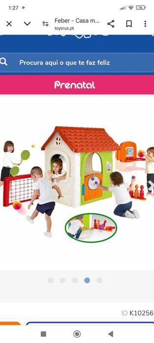 Casa multifunções, varias brincadeiras