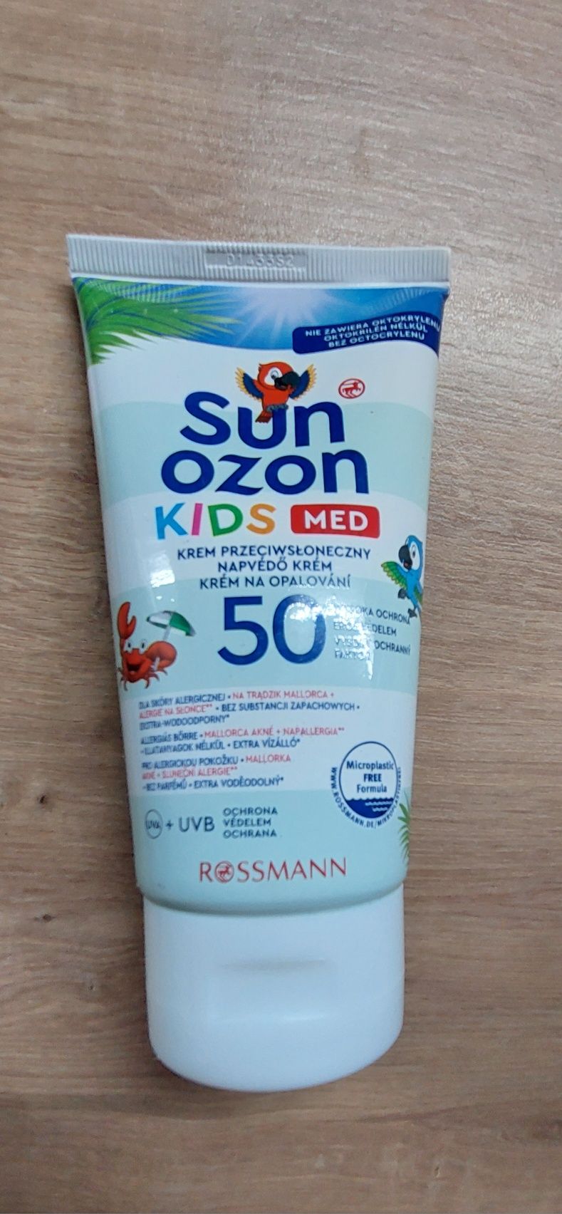 Krem z filtrem dla dzieci SPF 50