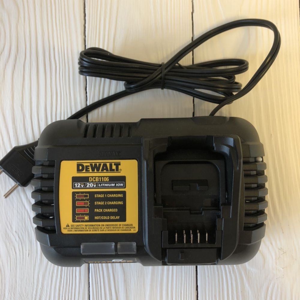 Зарядное устройство Dewalt DCB1106 6AH 12-20V MAX