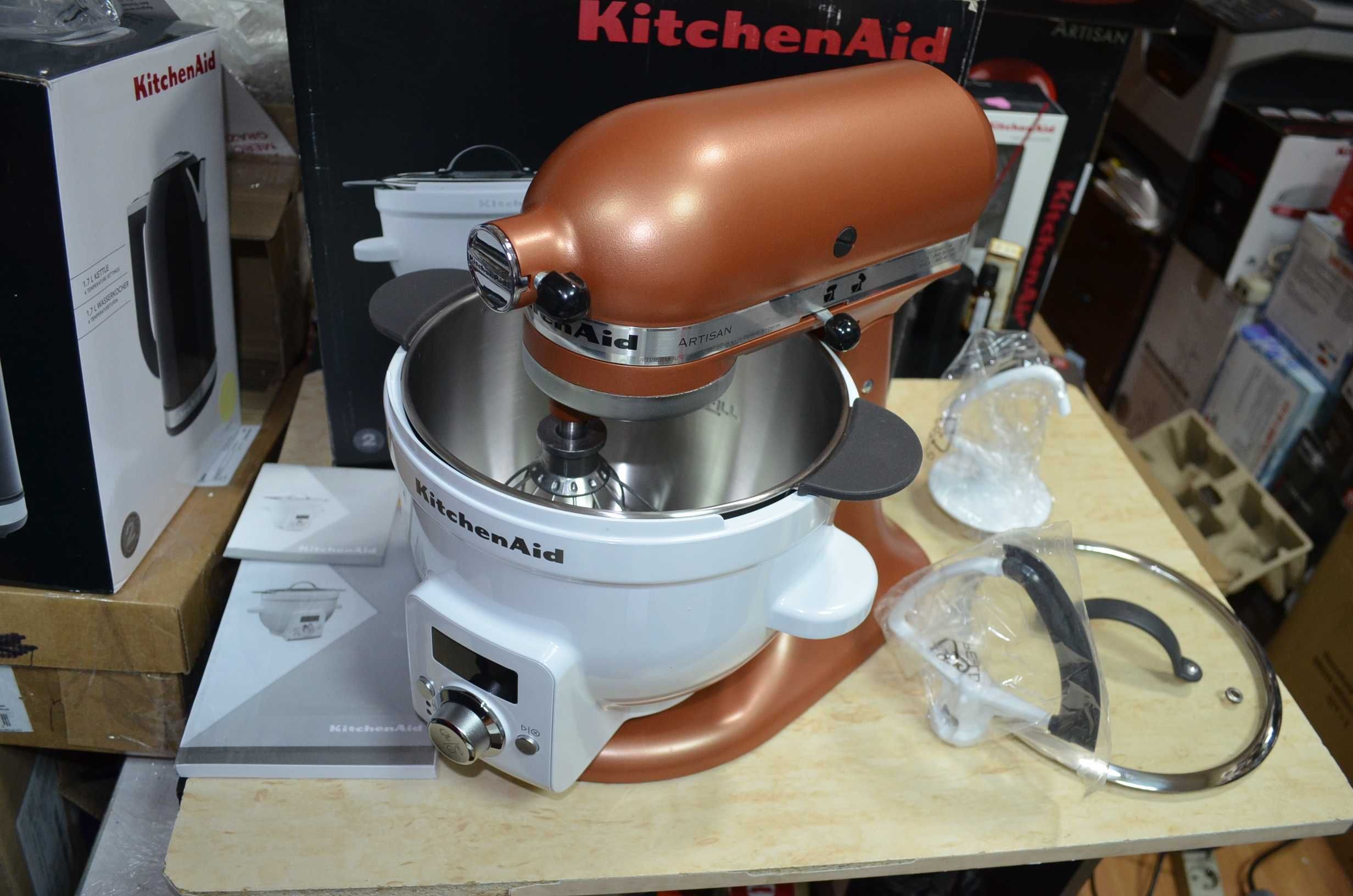 Чаша с функцией точного нагрева KitchenAid 5KSM1CBT для миксера