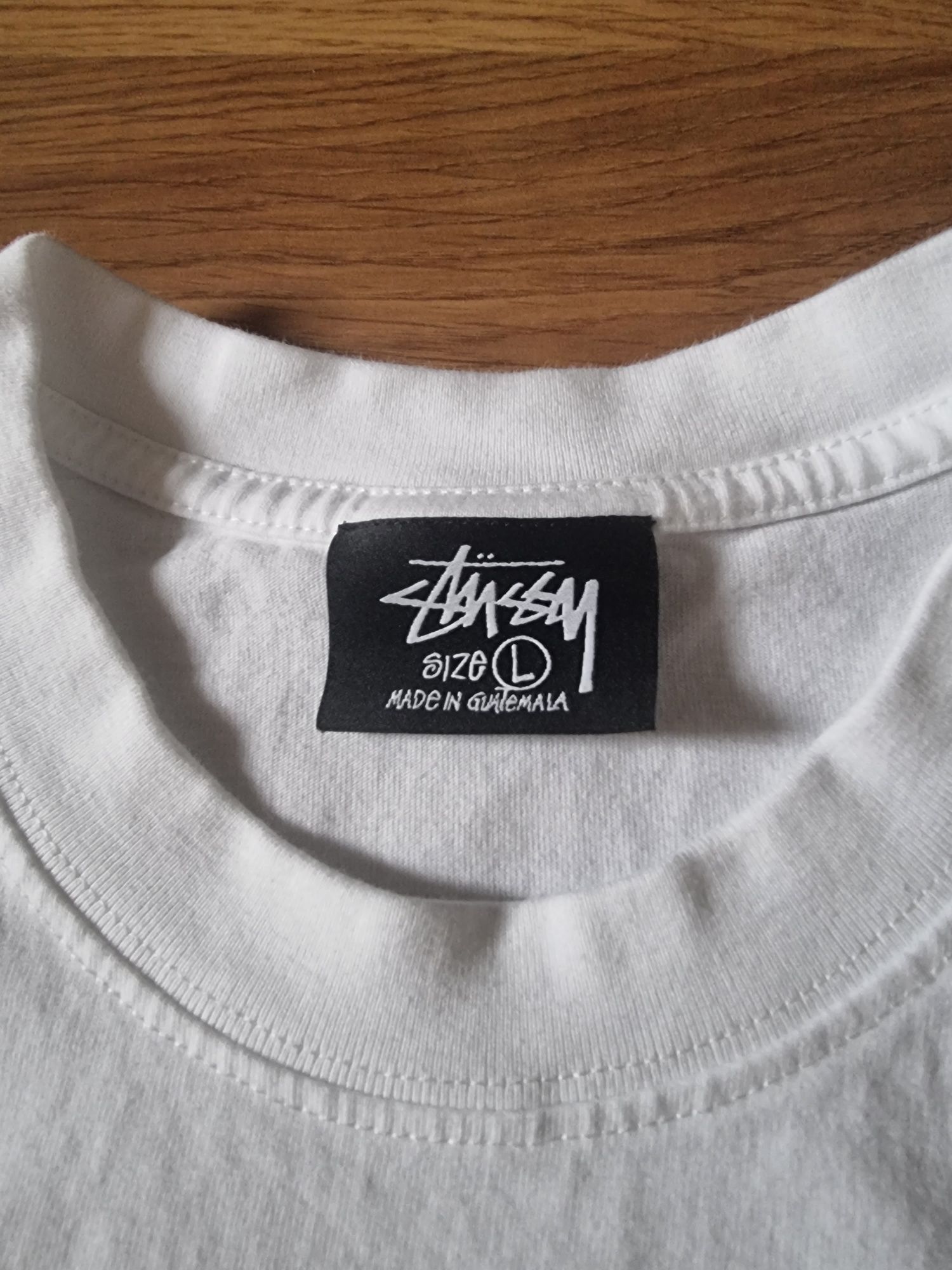 Koszulka stussy biala r.L