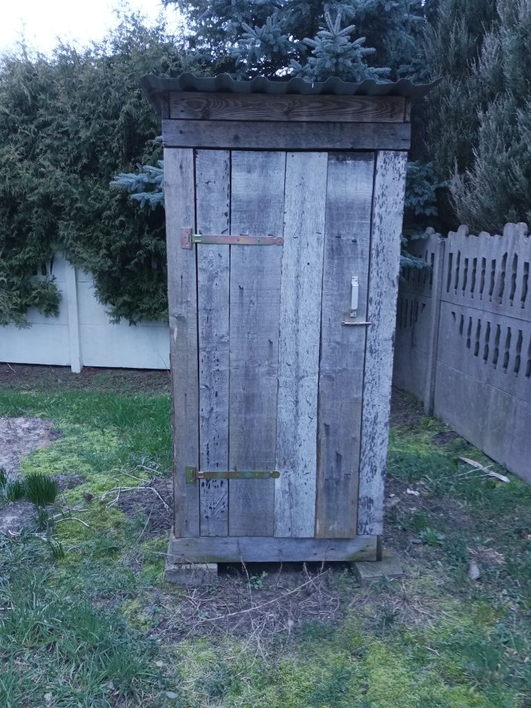 WC Toaleta drewniana