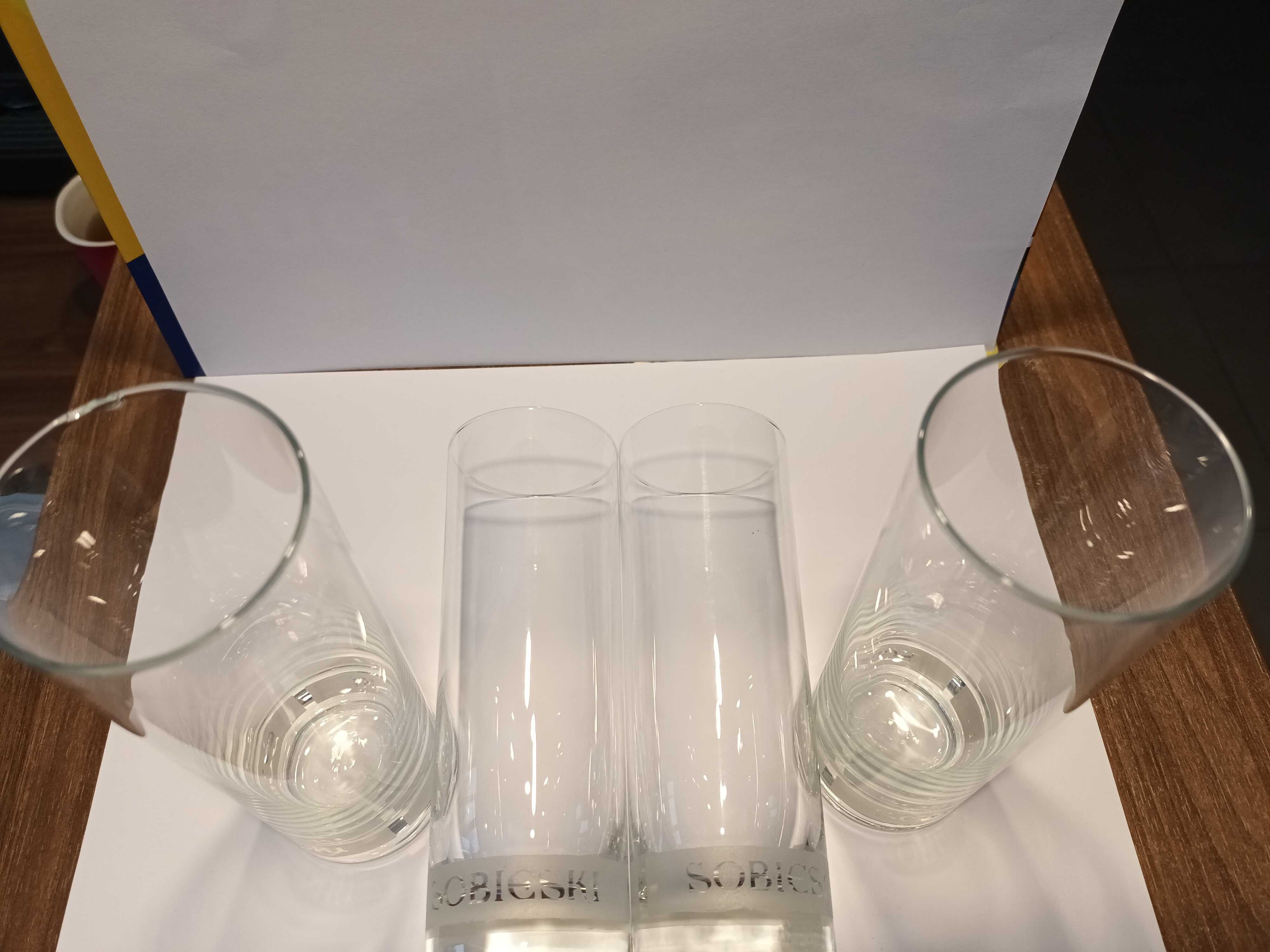 Zestaw szklanek do drinków sobieski 225 ml zestaw 3 szt. NOWE