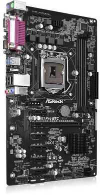 Материнська плата AsRock H81 Pro BTC R2.0 (S1150, INTEL H81, ATX) б/у