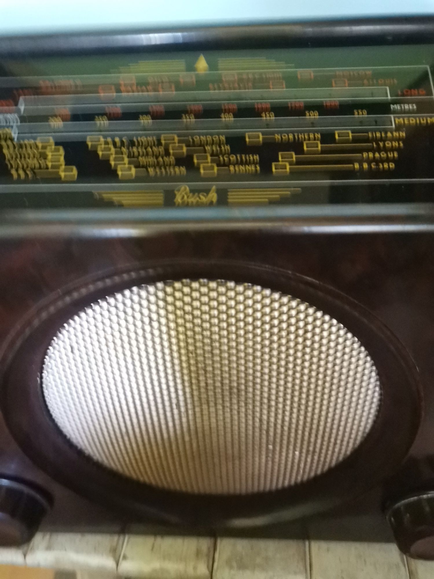 Stare radio lampowe z lat 50-tych