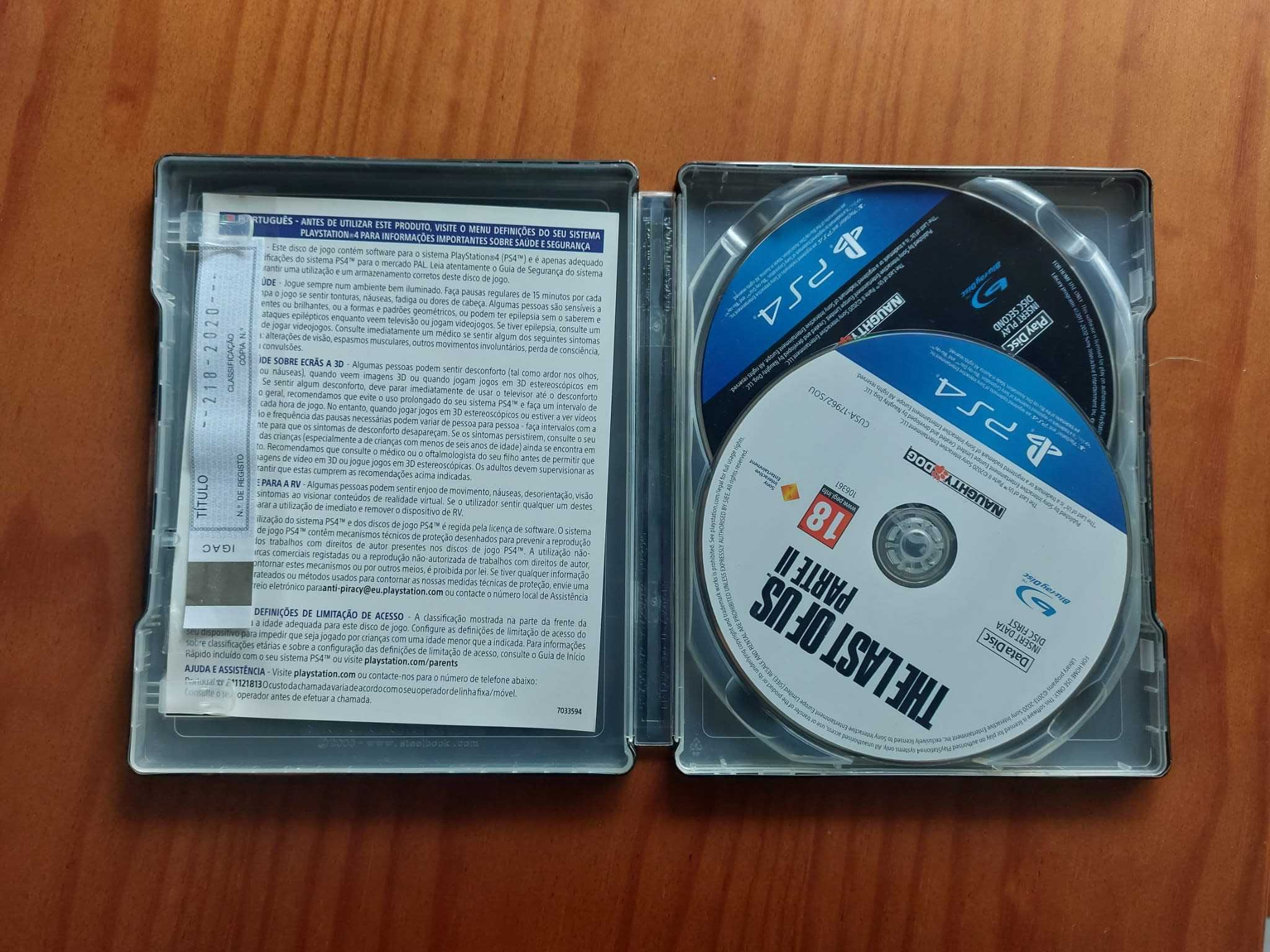 The Last Of Us Part. 2 Edição Limitada - Steel Box