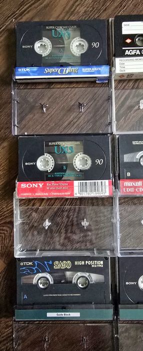 Аудиокассеты аудіокасети 15 шт. Sony Maxwell TDK