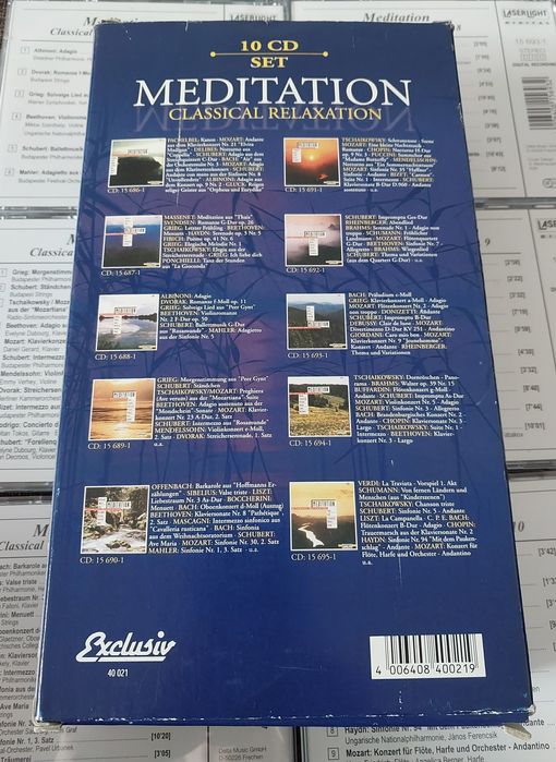 Meditation płyta 10 CD Classical Relaxation muzyka relaksacyjna