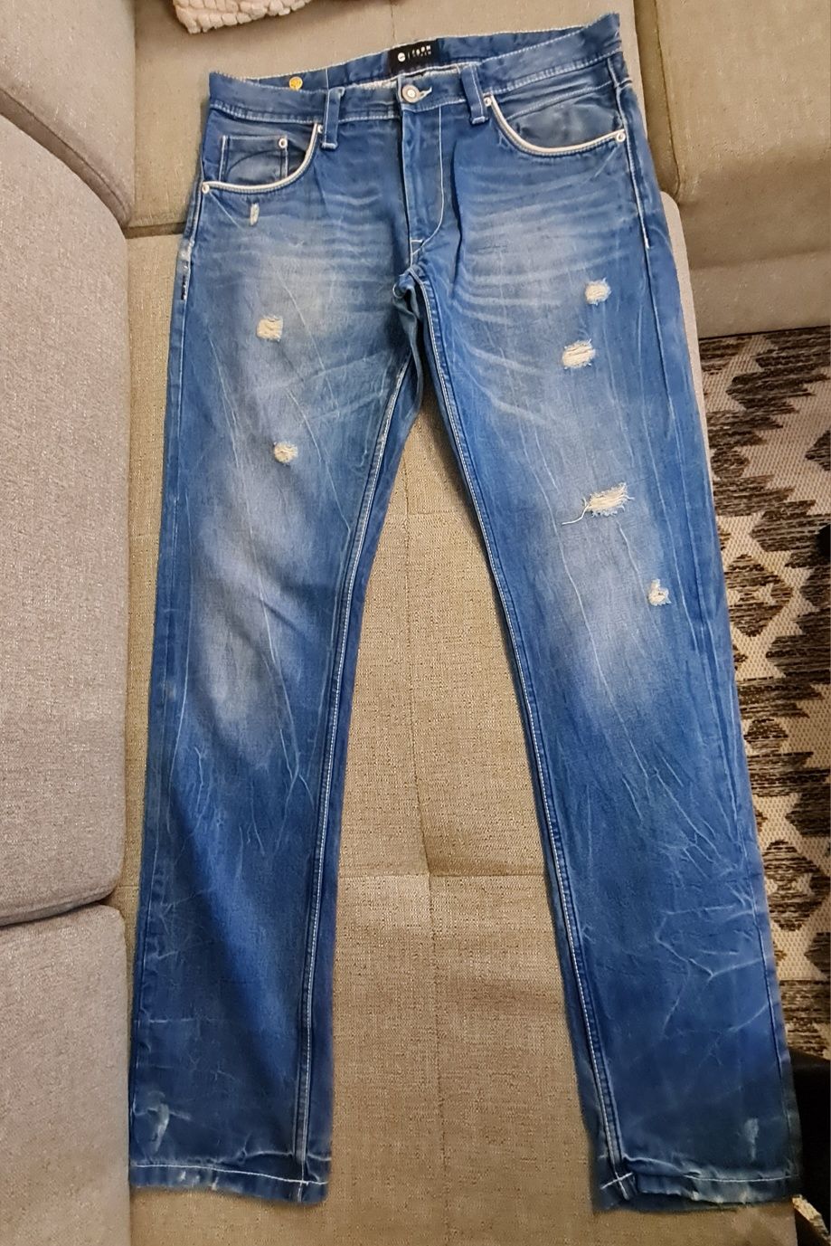 New Yorker jeansy spodnie męskie Fishbone jak nowe 33/34