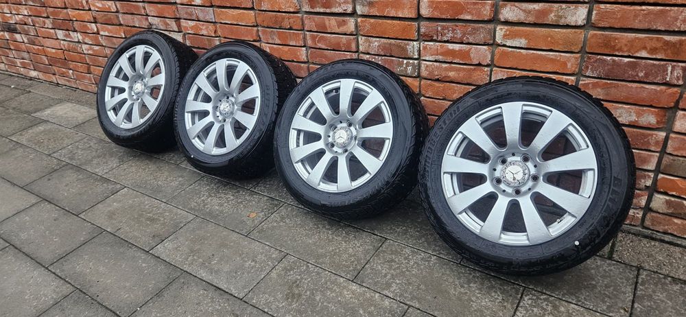 Alufelgi Mercedes16 5x112 7.5J ET 45.5 Felgi Orginalne C E Klasa Clk
