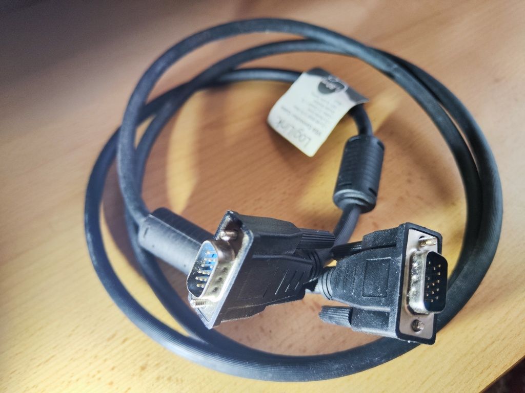 Kabel LogiLink 2x VGA do monitora/rzutnika 1,8m