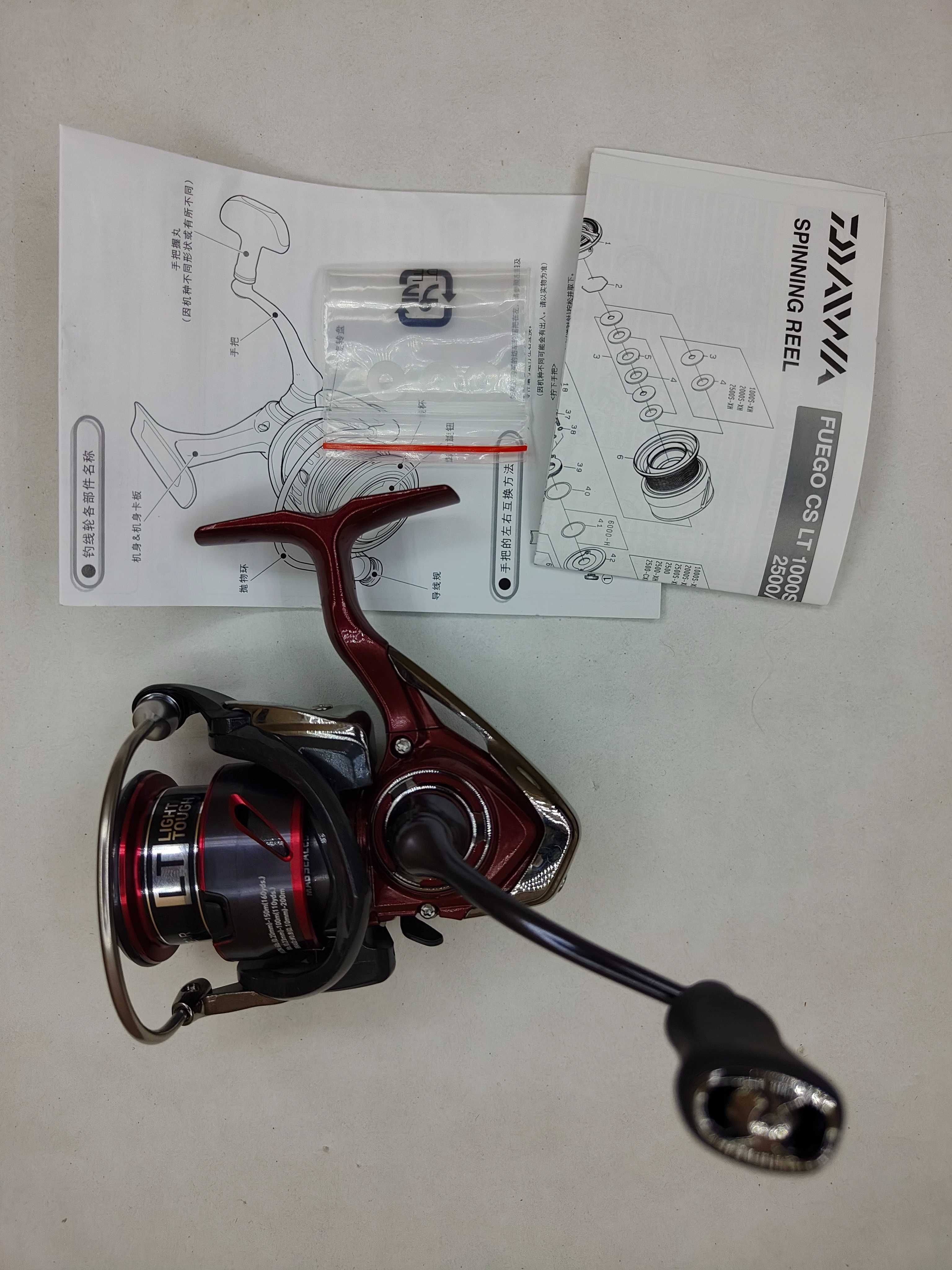 Daiwa 21 Fuego CS LT 2500 3000-C розборний кноб Котушка спінінгова